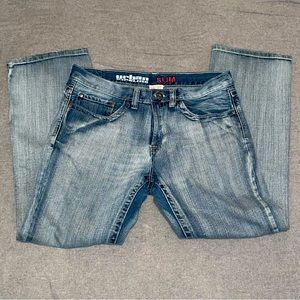 Urban Pipeline Distressed Slim Men’s Blue Jeans Size 34 x 30